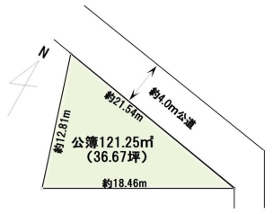 売地　松戸市上本郷