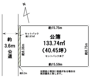 売地　松戸市松戸新田